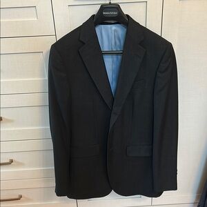 Charles Tyrwhitt Men's Black Blazer - excellent preowned - 38R